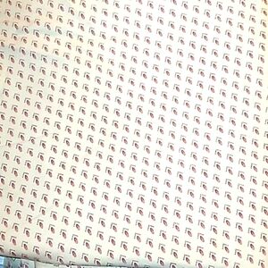 Homamade country farmhouse table cloth tan red